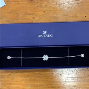 Swarovski flower bracelet